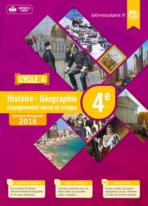 Couverture du manuel scolaire : Histoire-Géographie-EMC 4e