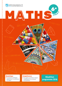 Couverture du manuel scolaire : Mathématiques 6e