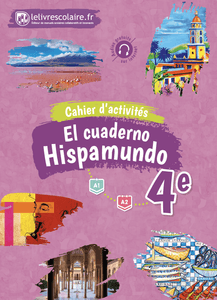 Couverture du manuel scolaire : Espagnol 4e - Cahier d'activités