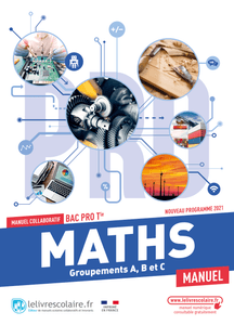 Couverture du manuel scolaire : Mathématiques Terminale Bac Pro