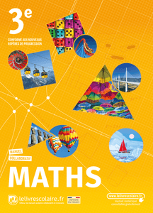 Couverture du manuel scolaire : Mathématiques 3e - 2021