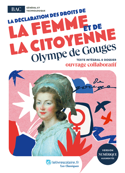 Couverture du manuel scolaire : Olympe de Gouges - Déclaration des droits de la femme et de la citoyenne