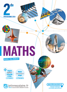 Couverture du manuel scolaire : Mathématiques 2de