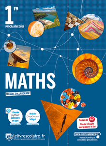 Couverture du manuel scolaire : Mathématiques 1re