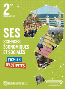 Couverture du manuel scolaire : SES 2de - Fichier d'activités