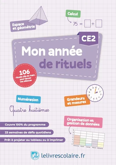 Mon année de rituels maths CE2